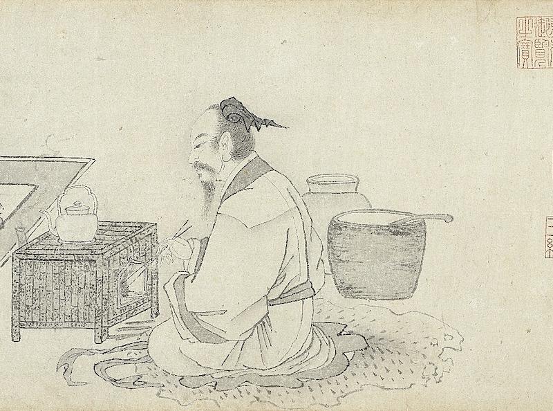 重拾“圍爐煮茶”文化，一起看看故宮藏畫(huà)里的“圍爐煮茶”[精制鋼圍爐茶桌](圖10)