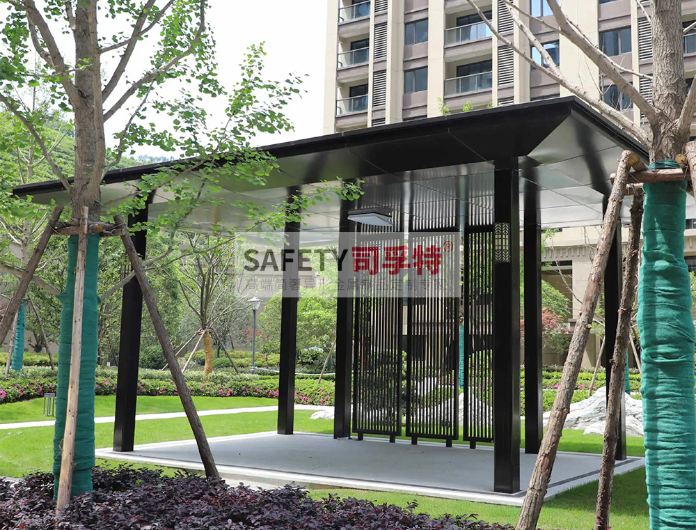 精制不銹鋼涼亭逐漸代替木質涼亭，精制不銹鋼涼亭有哪些優勢(圖3)